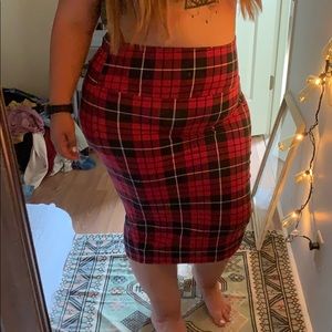 Plaid Torrid skirt
